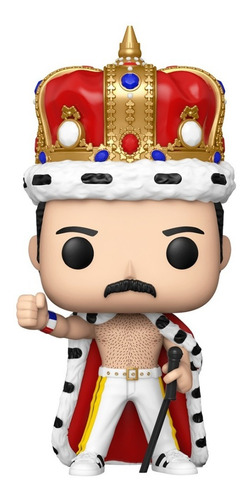 Imagen 2 de 3 de Funko Pop! - Queen - Freddie Mercury King #184 Original