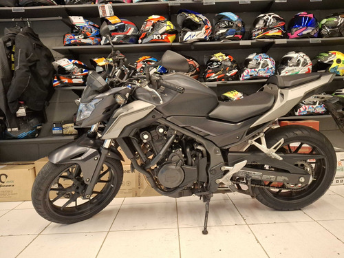 Honda C 500f Preta 2017 Super Nova, Revisada, Com Garantia