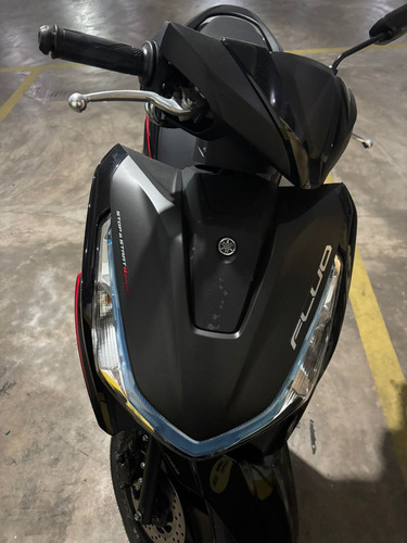 Yamaha Fluo125, Chave Com Sensor E Alarme, Nova Única Dona