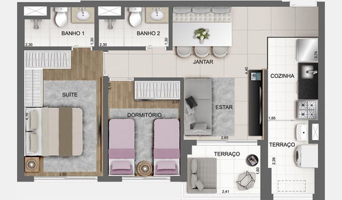 Imagem 18 de 21 de Apartamento Residencial Para Venda, Chácara Santo Antônio (zona Sul), São Paulo - Ap6344. - Ap6344-inc
