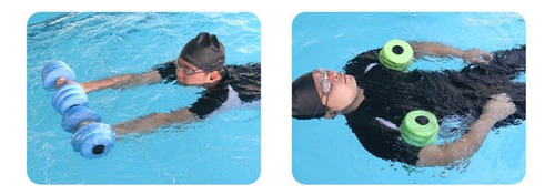 2 Piezas De Ejercicio Acuático Pesas De Natación Con Barra
