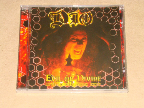 Dio Evil Or Divine Live In New York City Cd Nuevo / Kktus