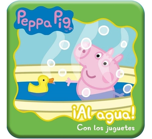Libro Al Agua Con Los Juguetes Peppa Pig
