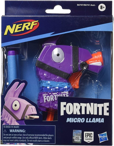 Imagen 6 de 10 de Pistola Nerf Fortnite Hasbro E6741 Microshots Lanzador Edu