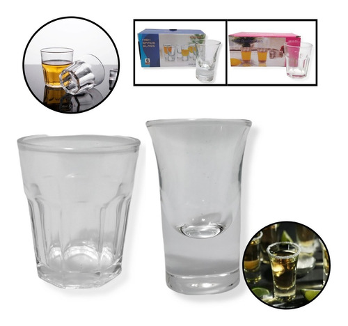 Vasos De Licor X 6 Unidades Pacho's