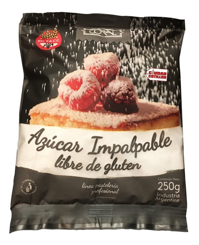 Azúcar Impalpable Sin Tacc 250g Coral - Ciudad Cotillón