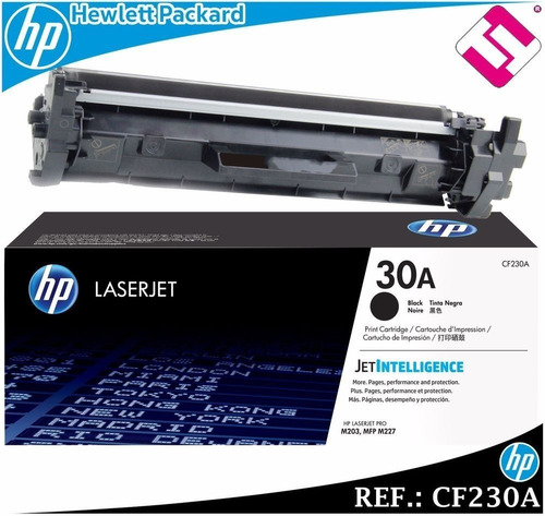 Toner Hp Laserjet 30a Negro No. Parte Cf230a Original!!!