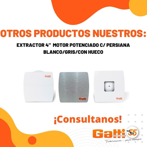 Imagen 8 de 9 de Extractor De Aire Baño/cocina 4 (10 Cm) Con Persiana Negro