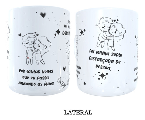Caneca 325ml - Luan Santana - Deus É Muito Bom - Parte2