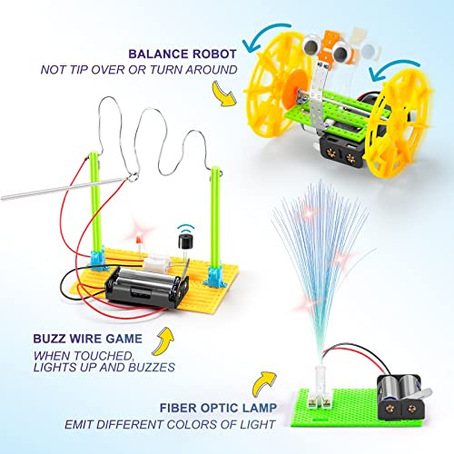 Juguete Ciencias Robotica Wesayee 6 Proyectos -azul