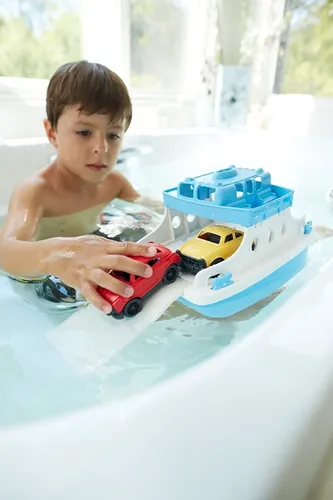 Barco Juguete Para Ba era O Tina Green Toys Con 2 Carritos