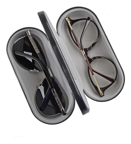 [2 En 1] Funda Para Lentes Duales, Carcasa Dura, Protector