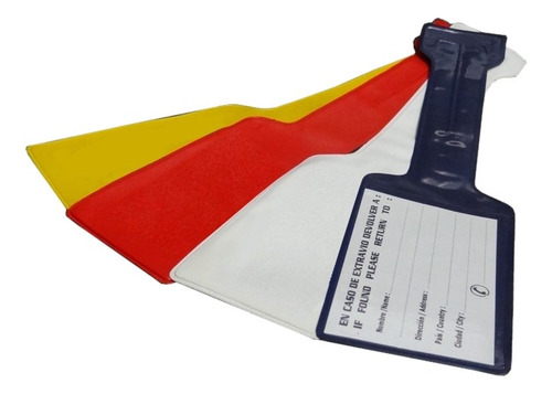 Etiqueta Valija , Marbetes Personalizado Con Logo X 100 U