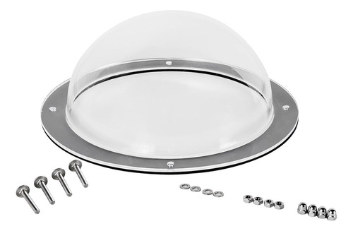 Perro Valla Ventana Domo Claro Paisaje Exterior Visor Para