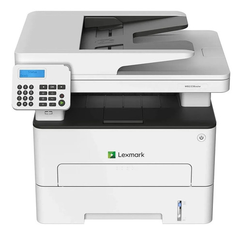 Impresora multifunción Lexmark MB2236Adw con wifi gris y negra 110V