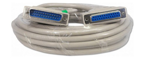Cable Serial Db25 Macho/hembra Rs232 25 Pines 25 Pies
