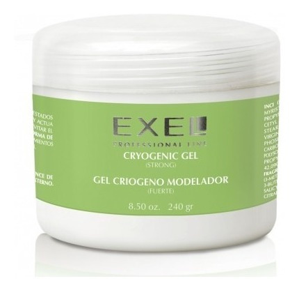 Gel Criogenico Modelador Fuerte X 240grs Exel