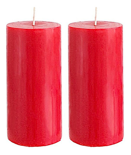 Pack Velas Rojas - Aromáticas - Amor Y Pasión 