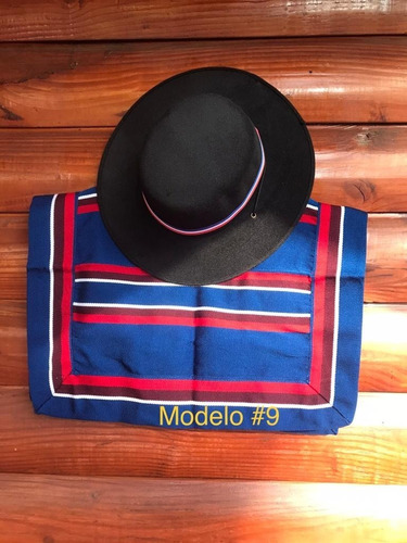 Imagen 1 de 1 de Manta Y Sombrero Niño 2-4 Años Huaso