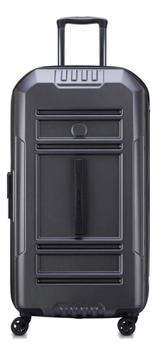 Valija Trunk Grande Expandible 80 Cm Delsey Rempart Color Gris Oscuro