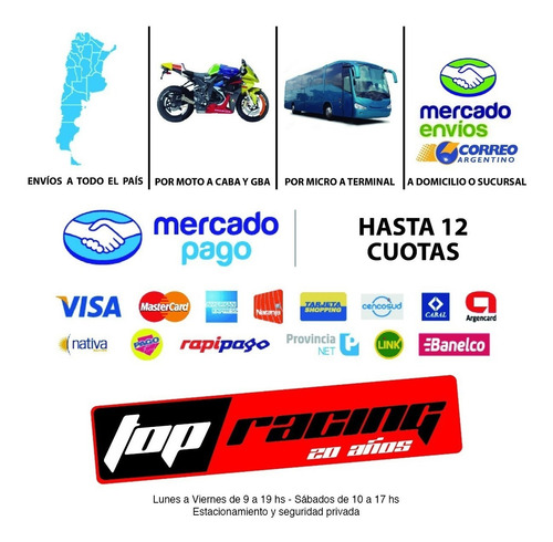 Llanta Delantera Yamaha R10 Cuatriciclo Warrior Bt Top R