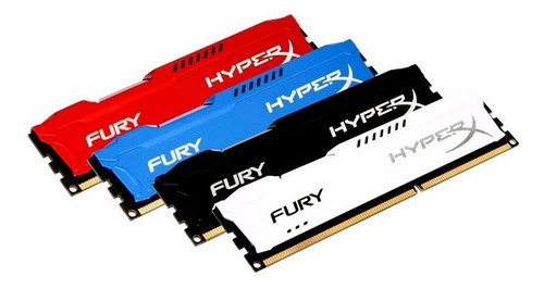 Imagen 1 de 1 de Memoria Ram Ddr3 Hyperx Fury. 1600mhz 4gb Nuevas