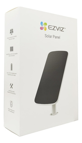 Panel Solar Ezviz Para Camaras Ip  Wifi Bc1c / Hb8 / Eb3