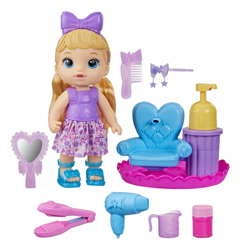 Boneca Baby Alive Sudsy Styling Cabelos Loiros Hasbro