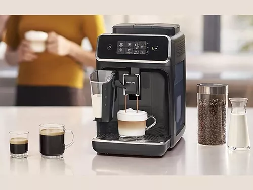 Cafetera superautomática Philips EP2231/40, LatteGo,1,8 l, Filtro  AquaClean