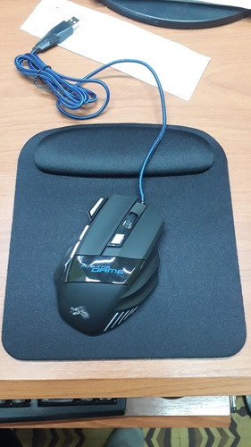 Imagen 3 de 3 de Mouse Pad Alfombrilla Negro