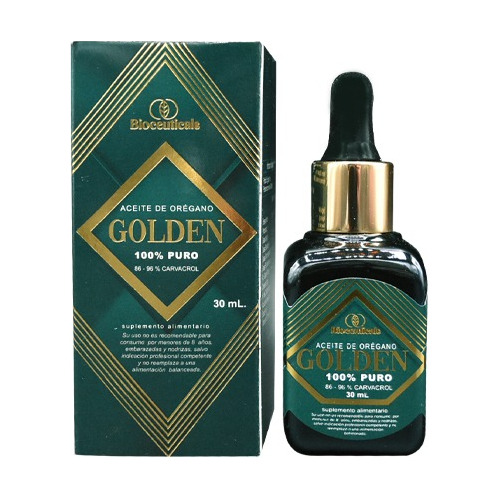 Golden Aceite De Oregano Oro 100% Puro 30 Ml 