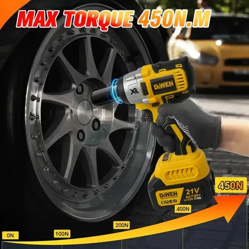 Chave De Impacto Dewen Profissional Xr Dw115 Elétrica