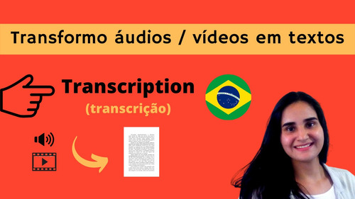 Imagem 1 de 2 de Transcrição / Tradução Inglês Para Português E Vice Versa