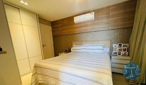 Imagem 6 de 15 de Apartamento Para Vender Em Tirol Com 3 Suites Todo Ambientado - V-12012