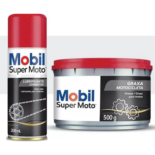 Graxa Mobil Super Moto Grease Graxa Verde Mobil Chain Lube