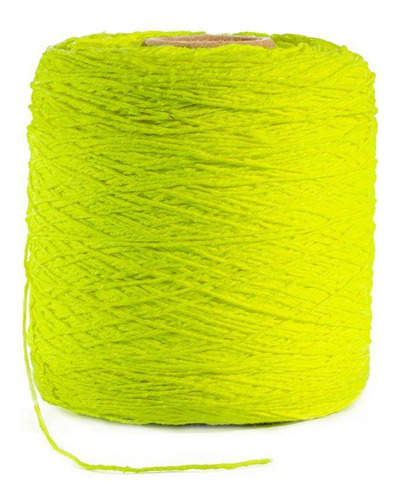 Barbante Ou Linha Para Crochê Colorido Nº 8 - Verde Neon