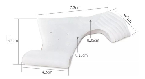 Duo Corrector Silicona Juanete Hallux Valgus Separador Dedo