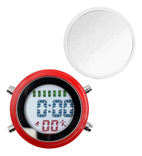 Mini Reloj De Motocicleta Reloj Impermeable Reloj Rojo