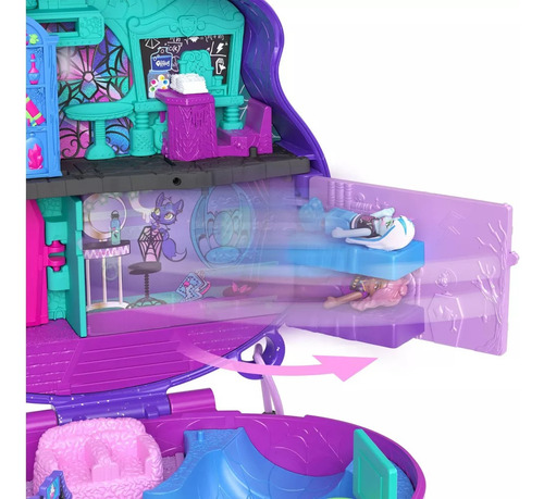 Polly Pocket - Monster High 3 Micro Bonecas E 10 Acessórios