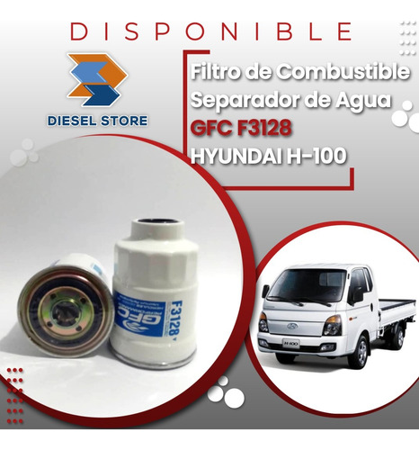 Filtro Combustible Hyundai Camion Bachaco H-100 Bf7534 33128