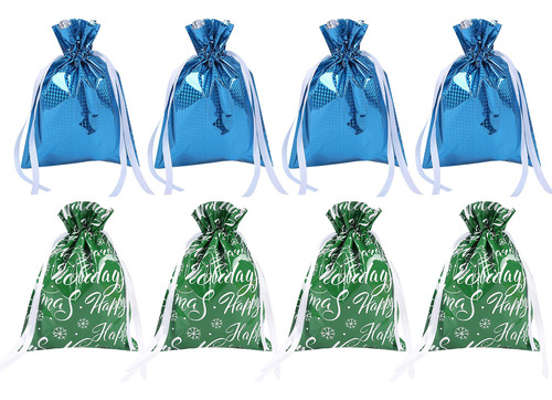 Bolsa De Regalo De Decoración Navideña, Bolsa De Regalo Con