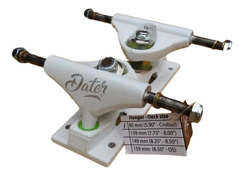 Imagen 1 de 4 de Trucks Para Mini Cruiser O Penny Dater Full Color 85mm