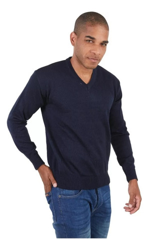 Sweaters Hombre Liviano Cuello V Hilado Excelente Calidad  