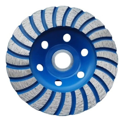 Copa Diamante Desbaste 4 X 7/8 Turbo Sin Rosca Eagle Cut