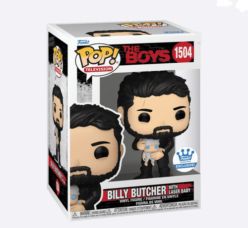 Funko Pop The Boys Billy Butcher With Láser Baby Num 1504