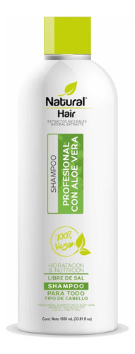 Shampoo Profesional Con Aloe Vera Natural Hair
