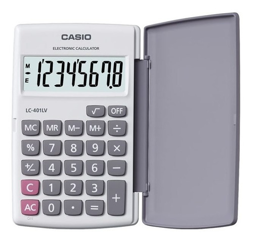 Calculadora Casio Portátil Lc-401lv-we