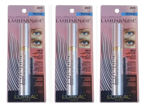 L'oréal Paris Mascara De Pestañas Black Noir Pack 3 Piezas