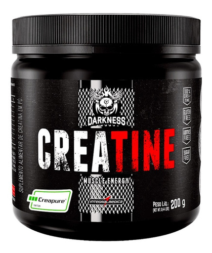 Integralmédica Darkness Creatina Creapure - Pote 200g