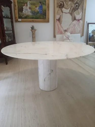 Espectacular Mesa De Mármol (Usado)